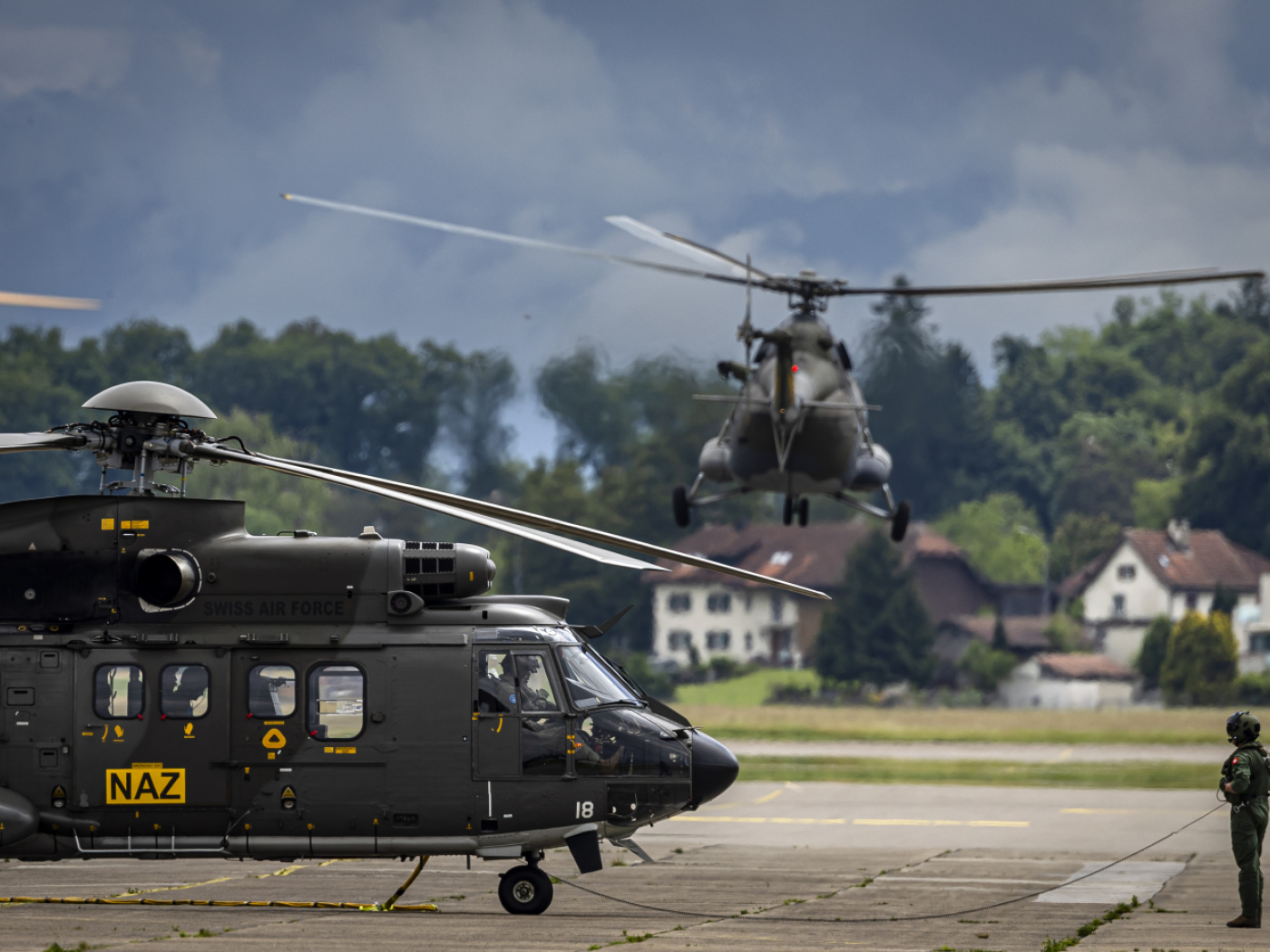International teams measure radioactivity from the air in Switzerland
