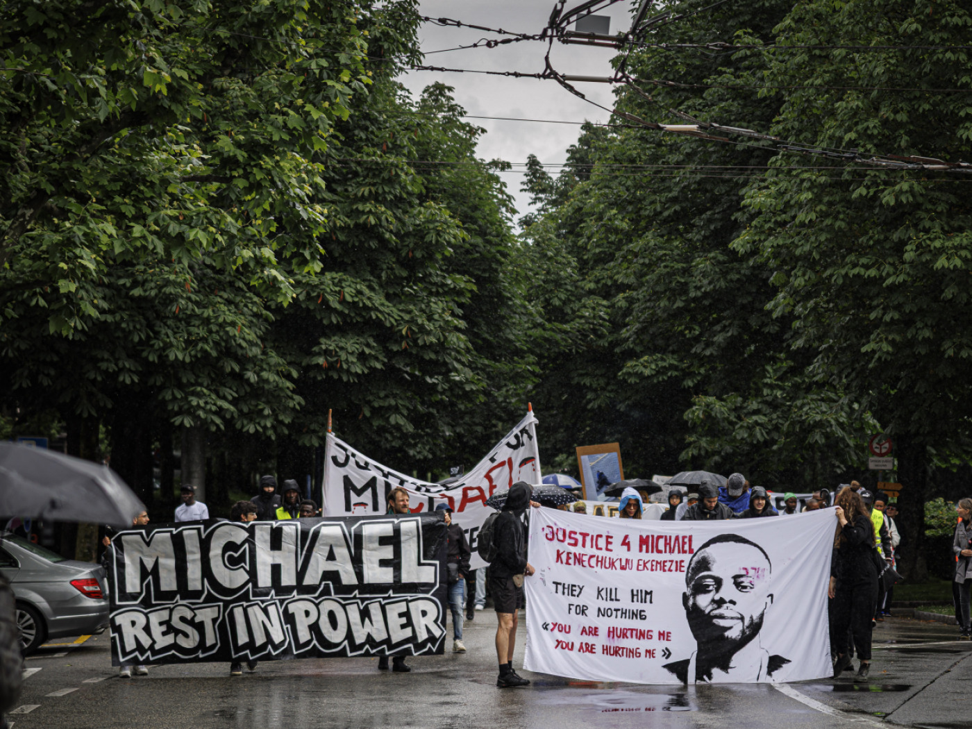 Some 1,000 people against "police violence" in Lausanne