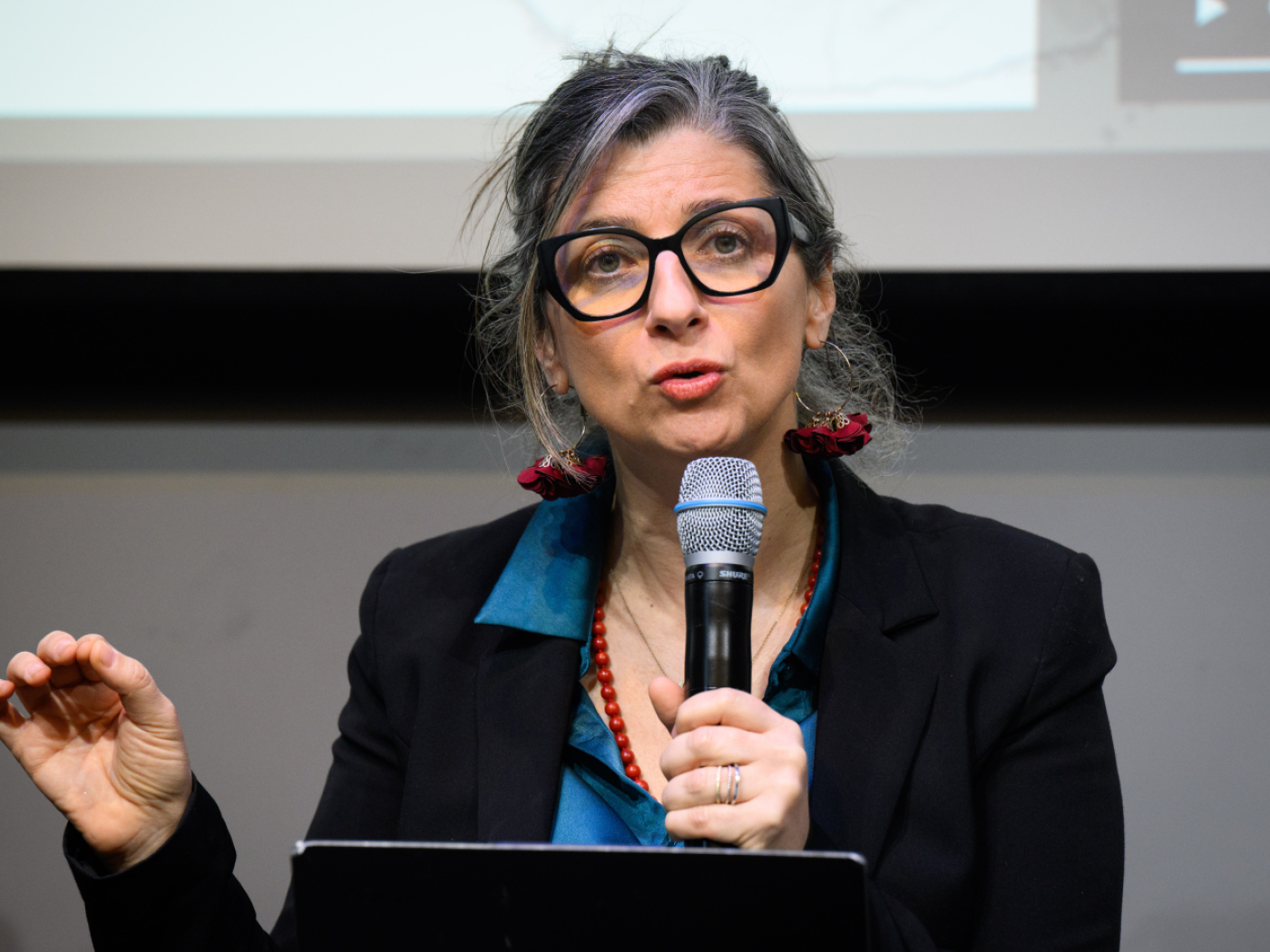 La relatrice speciale dell'ONU Francesca Albanese