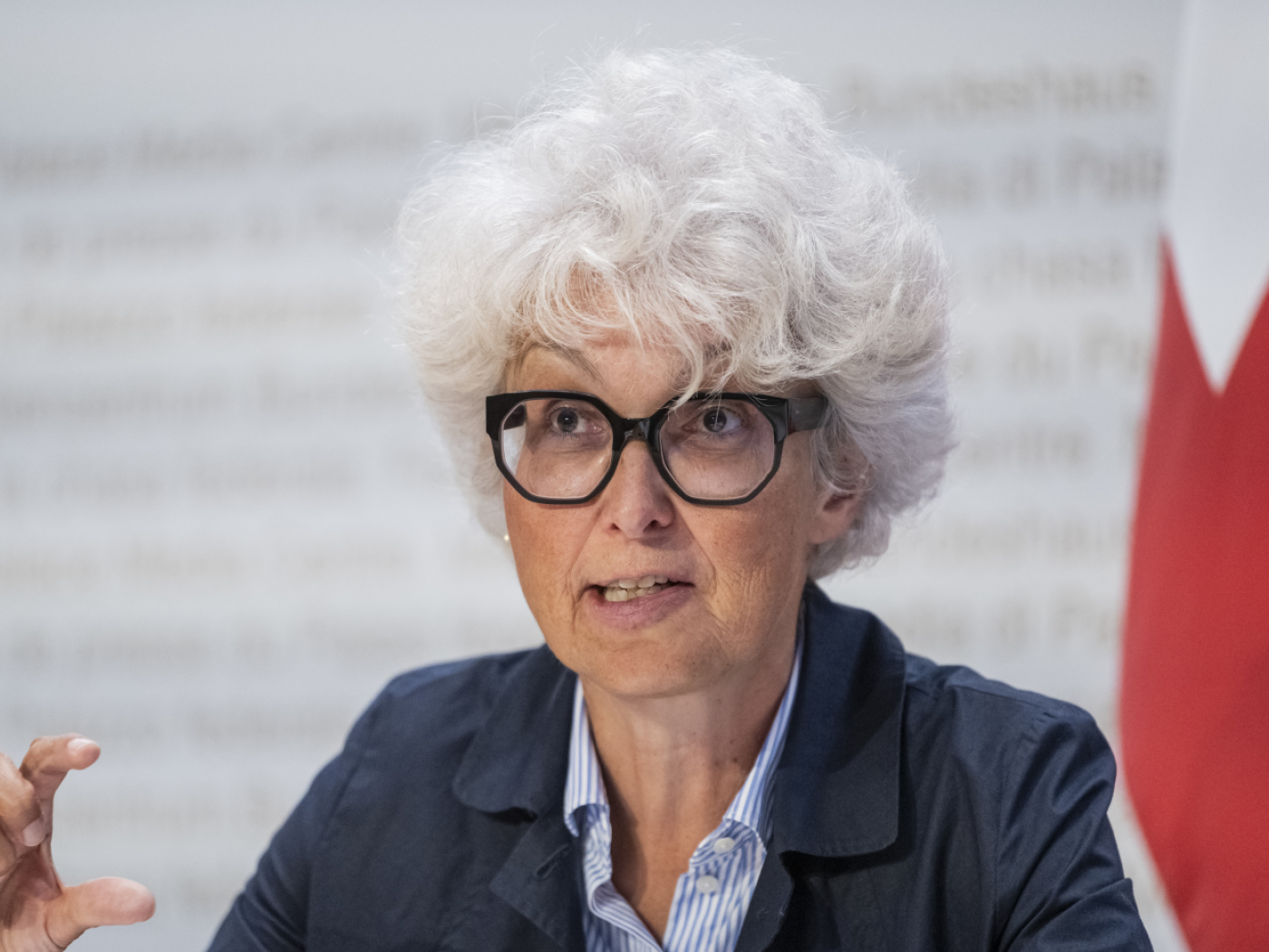 la direttrice dell'Ufficio federale dell'ambiente (UFAM) Katrin Schneeberger.
