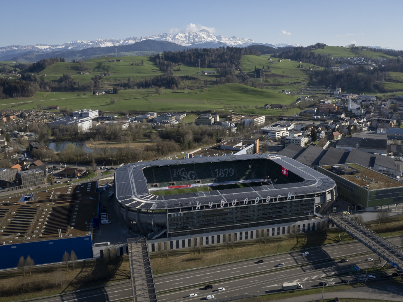 Flight ban for drones during the three Euro games in St. Gallen
