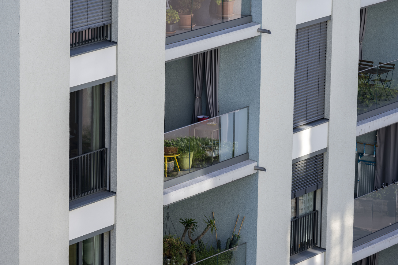 Viviendas recién construidas en Zúrich: Los alquileres no son deducibles fiscalmente, a diferencia de los intereses hipotecarios.