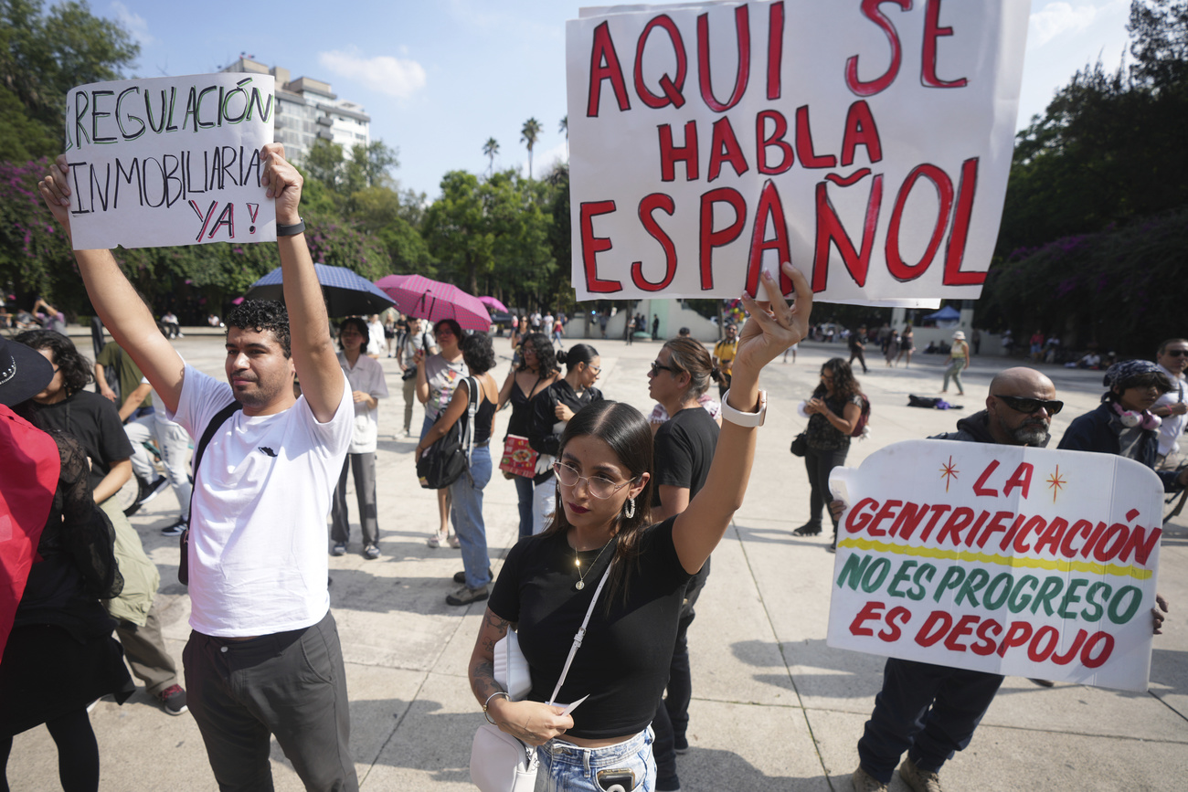 Protestas contra el turismo masivo en México.