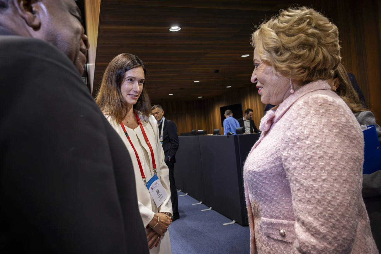 Maja Riniker e Valentina Matvienko