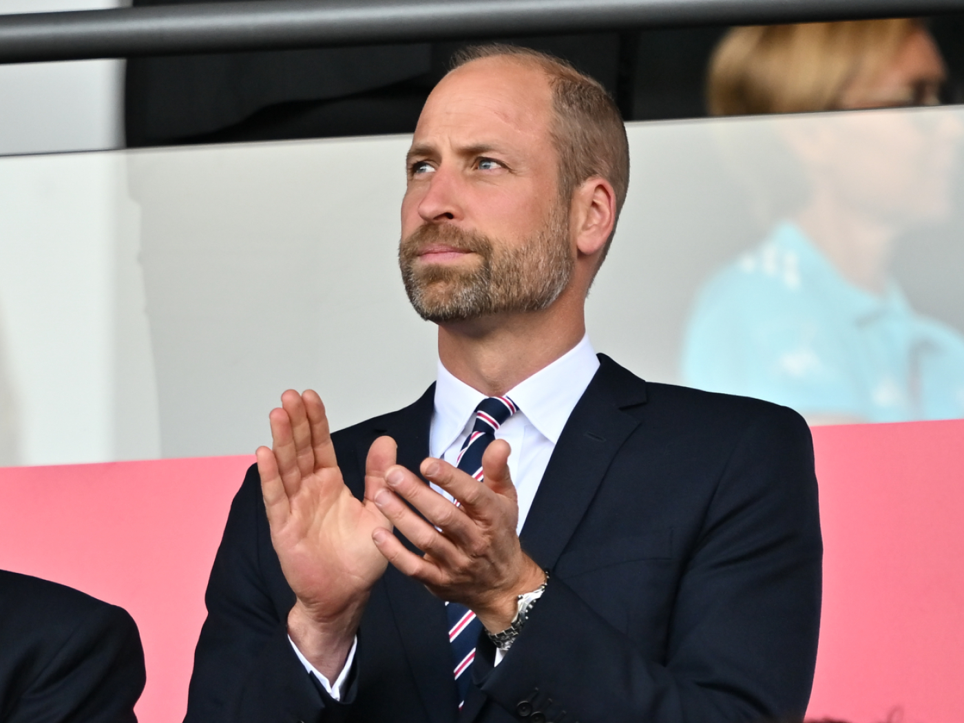 Prince William comes to Basel for the European Championship final