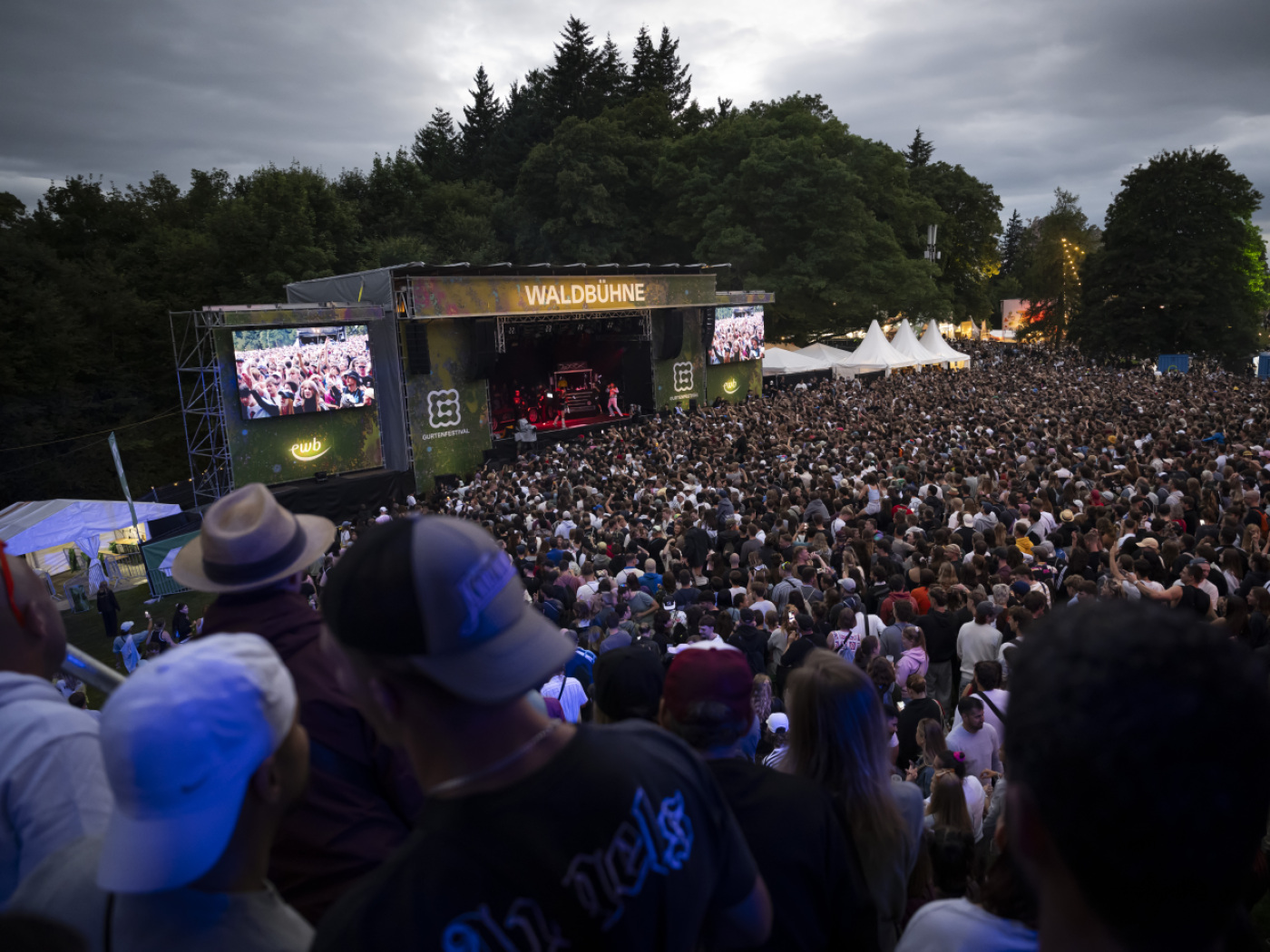 Gurten Festival attracts 98,000 people to Bern's local mountain