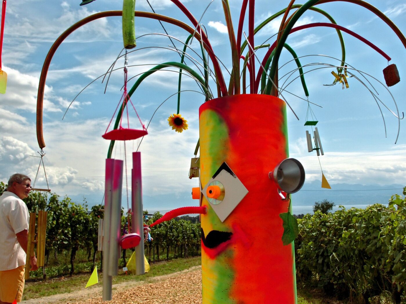 A live scarecrow competition to thrill Denens (VD)