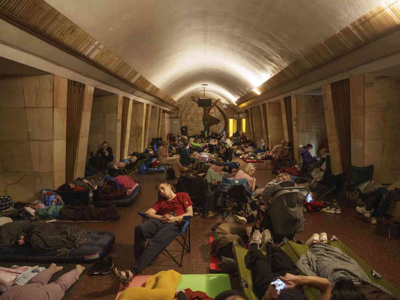 The President of the French National Assembly experienced a drone attack in Ukraine