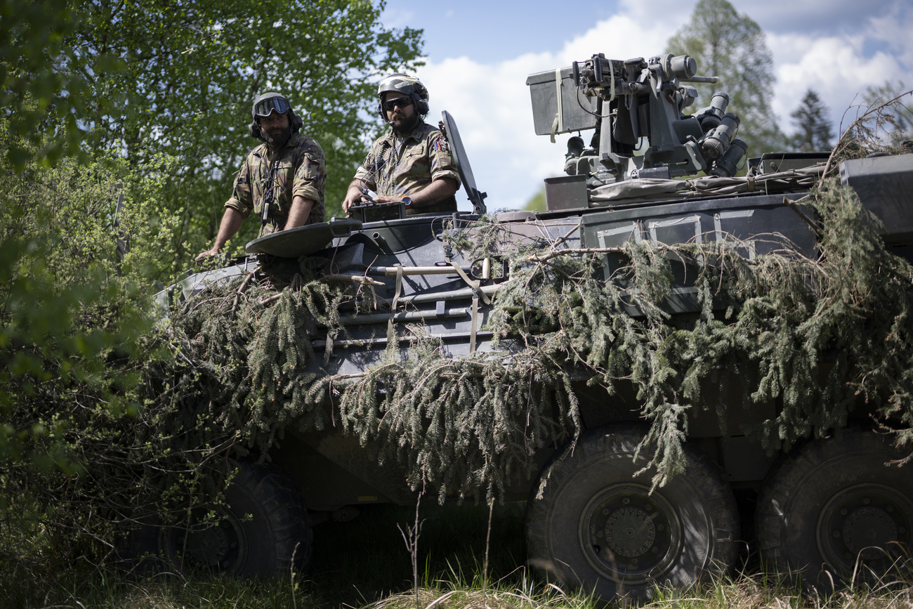 Parliament is debating whether to relax war materiel export rules.