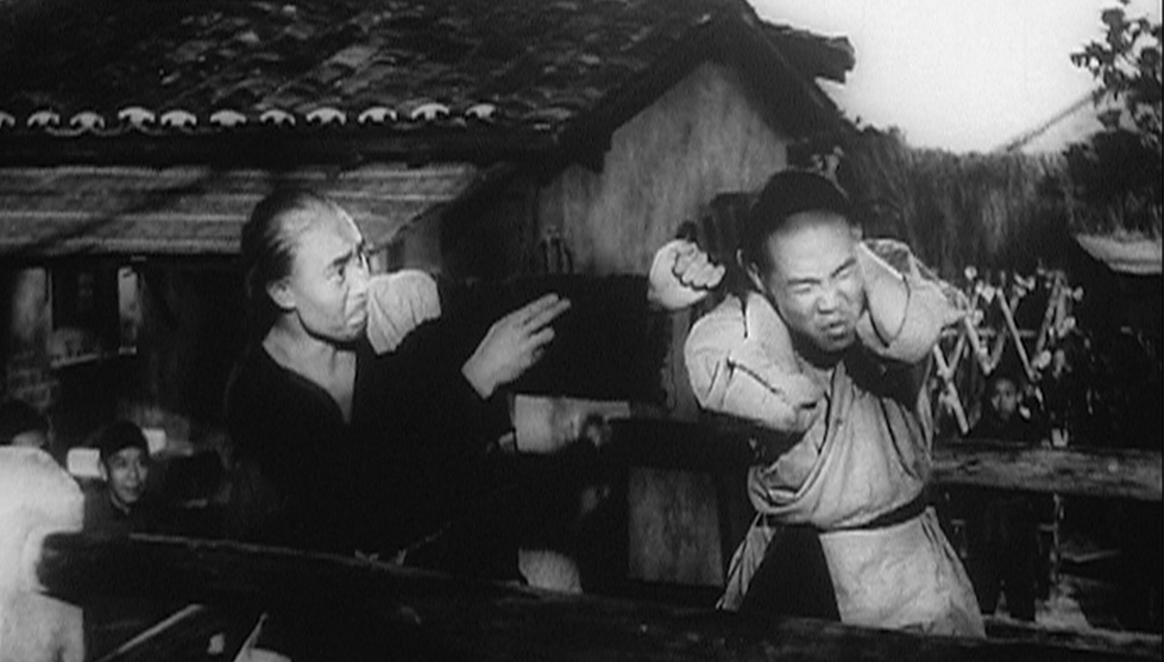 Scene from "The True Story of Ah Q", 1958.