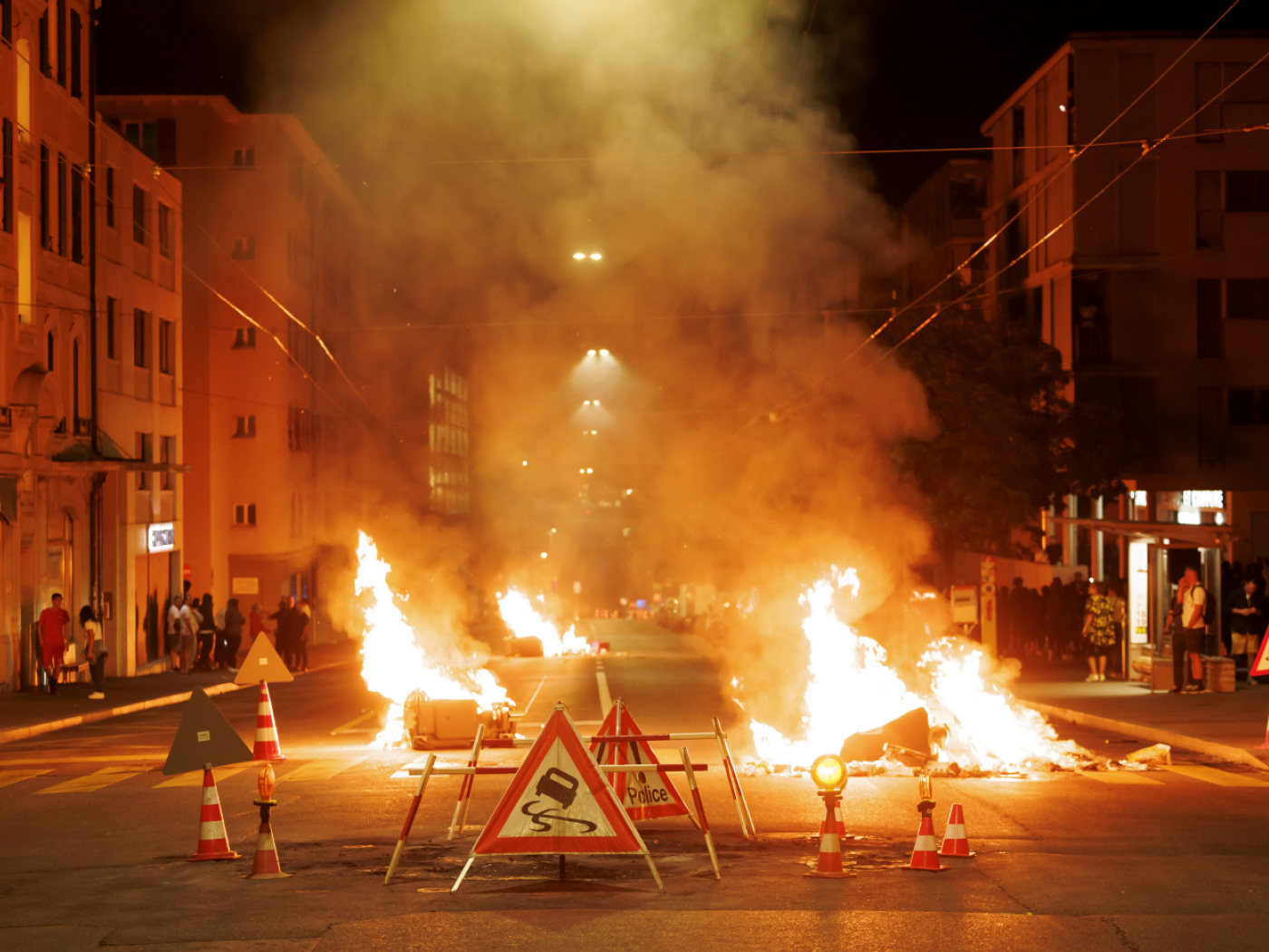 Second night of rioting in Lausanne: seven people arrested