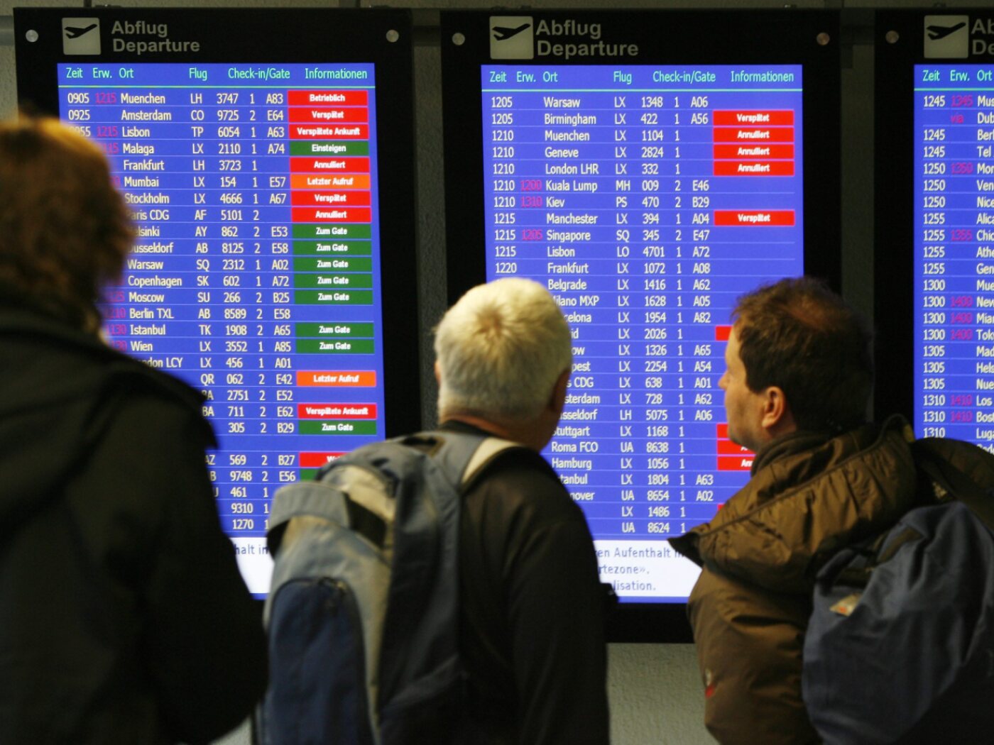 Flights from Zurich more punctual in summer 2025