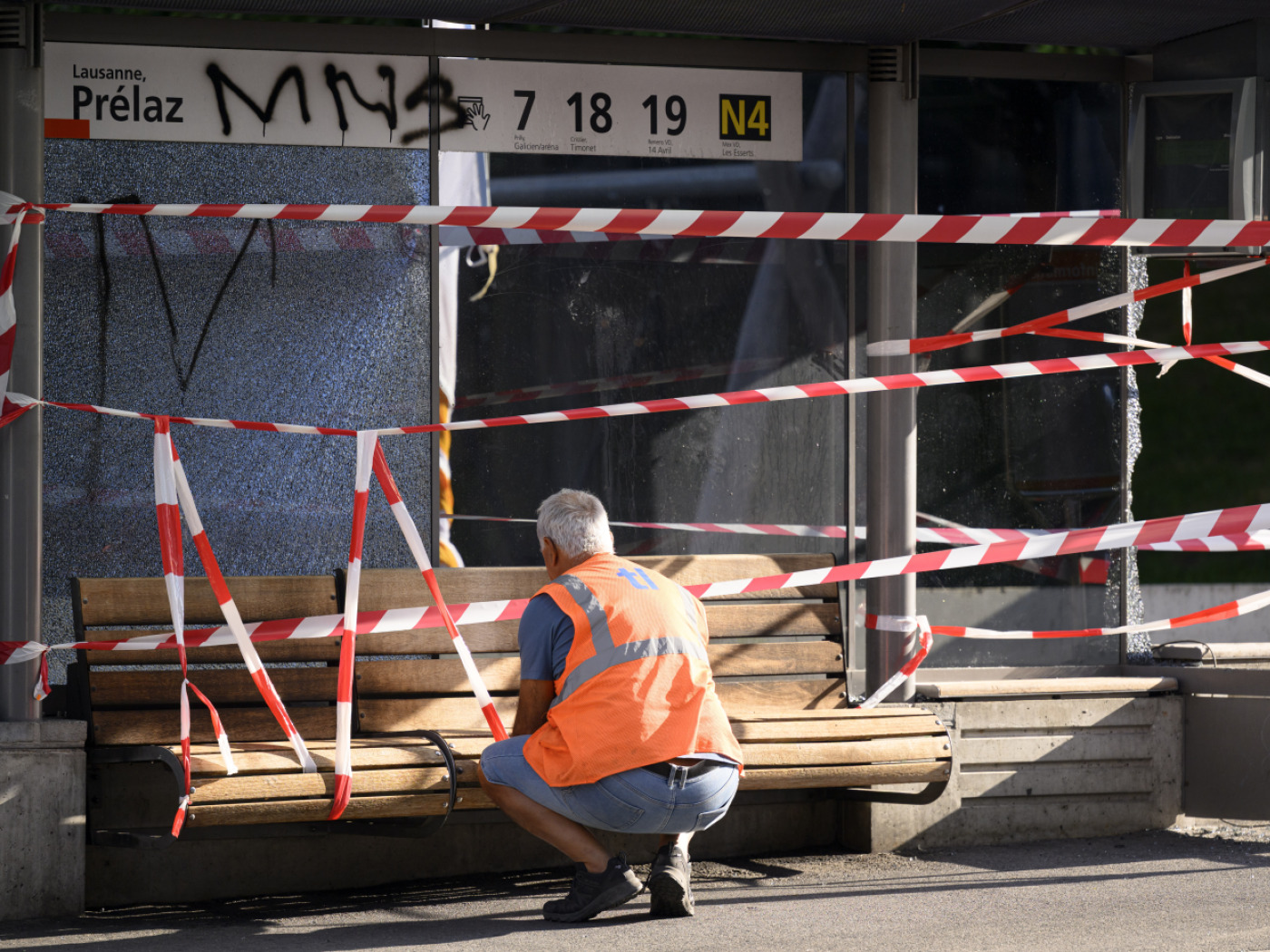 Wednesday night was a quiet one in Lausanne