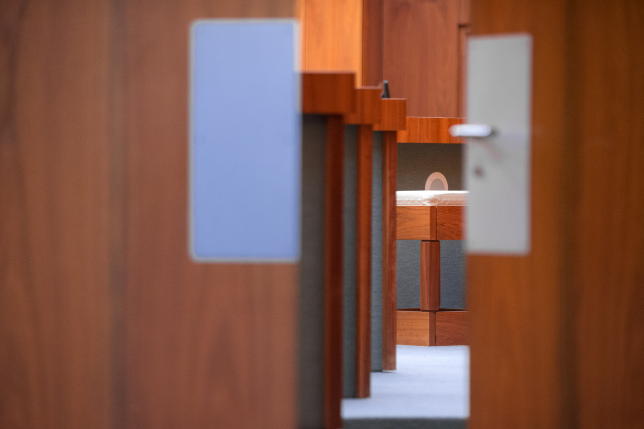 sala di un tribunale