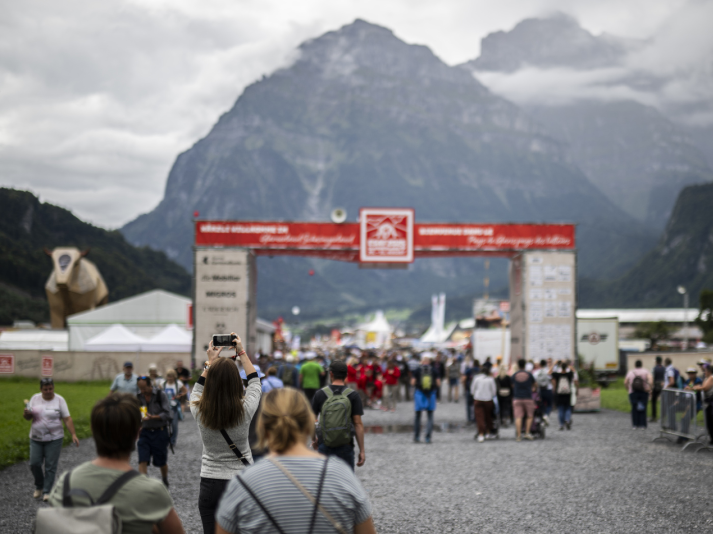 Fatal accident at the Swiss Wrestling Festival