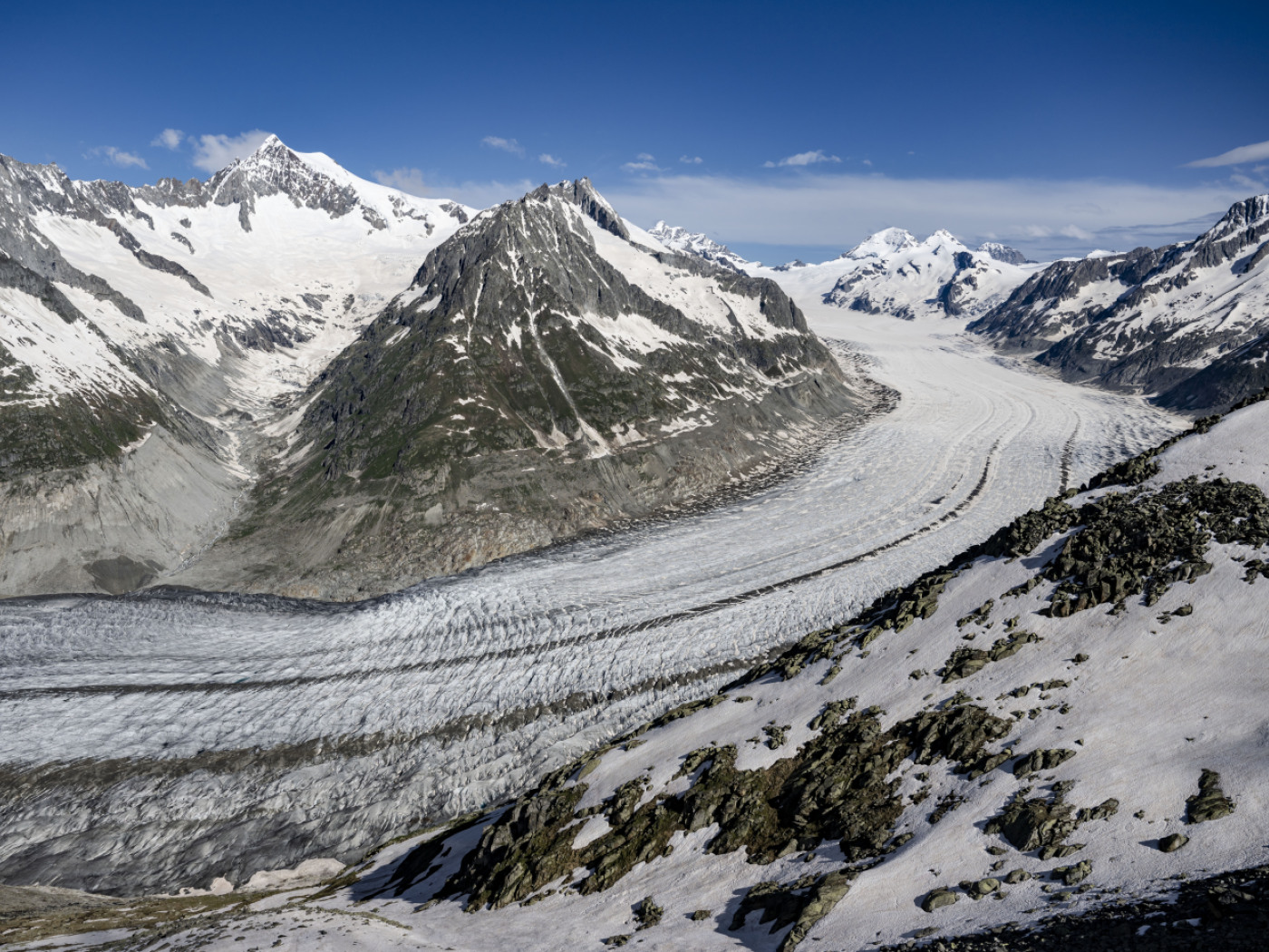 The Aletsch glacier will disappear by 2100, according to an Italian study