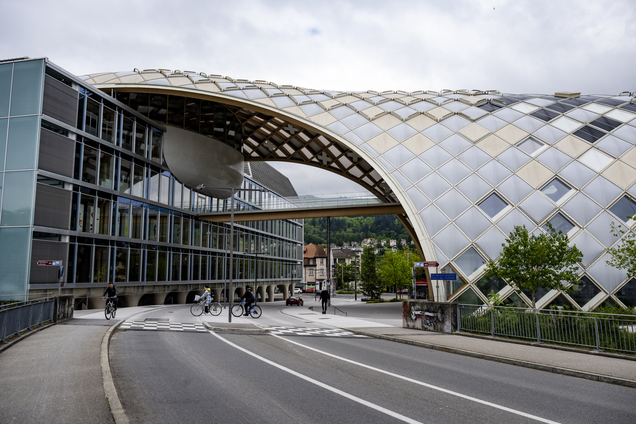 Le siège de Swatch Group à Bienne.