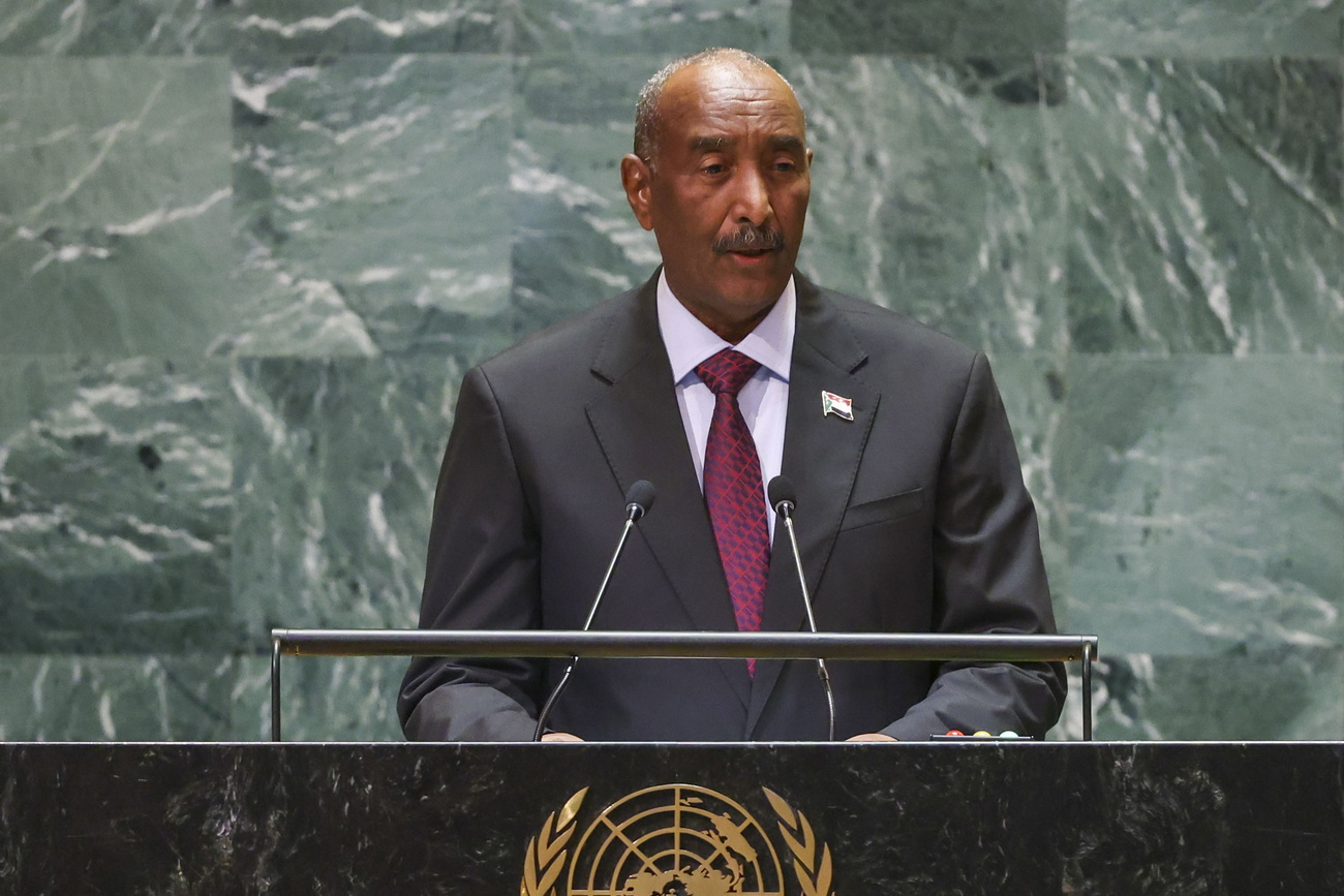 Il capo dell’esercito sudanese Abdel Fattah al-Burhan