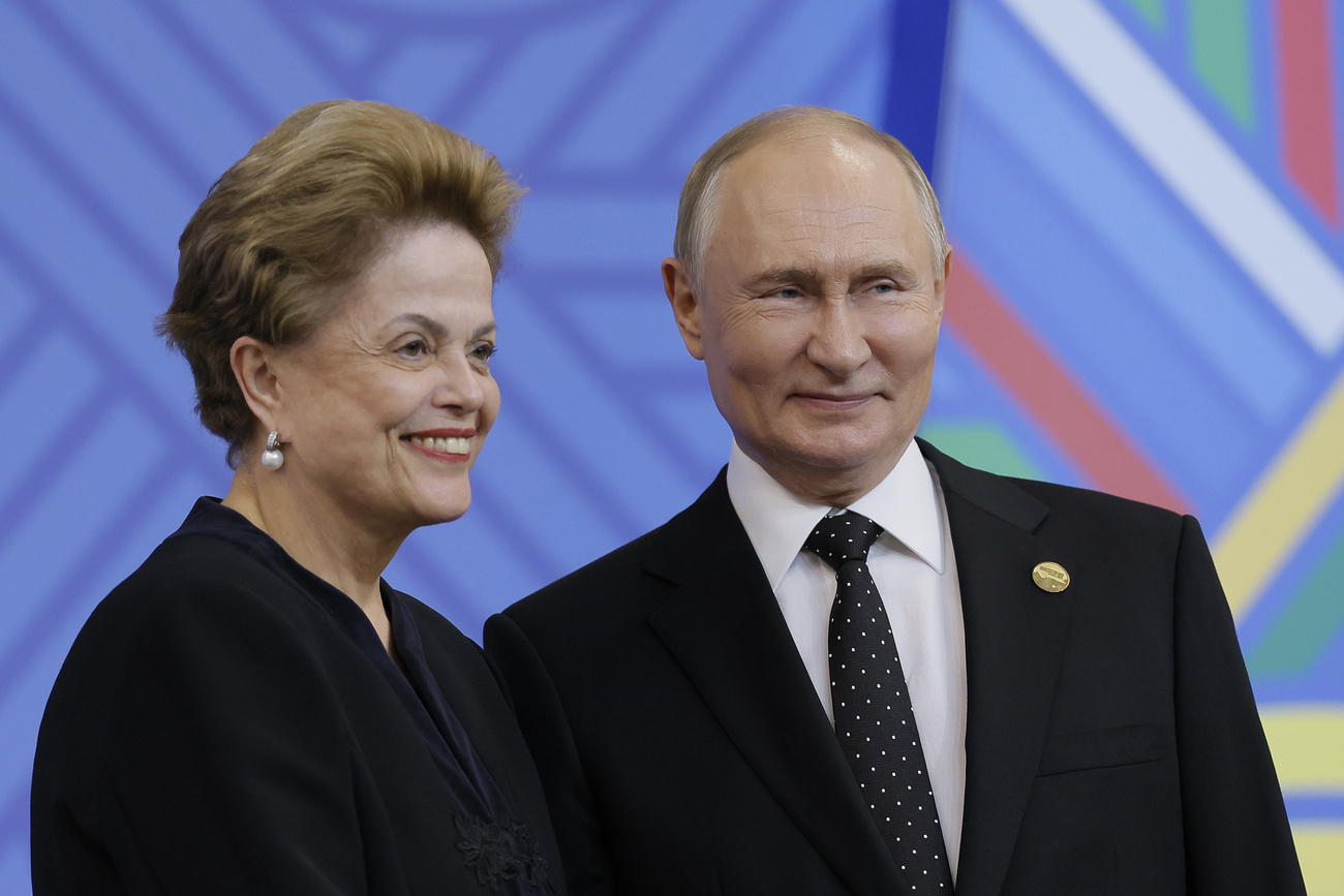 Dilma Rousseff e Vladimir Putin