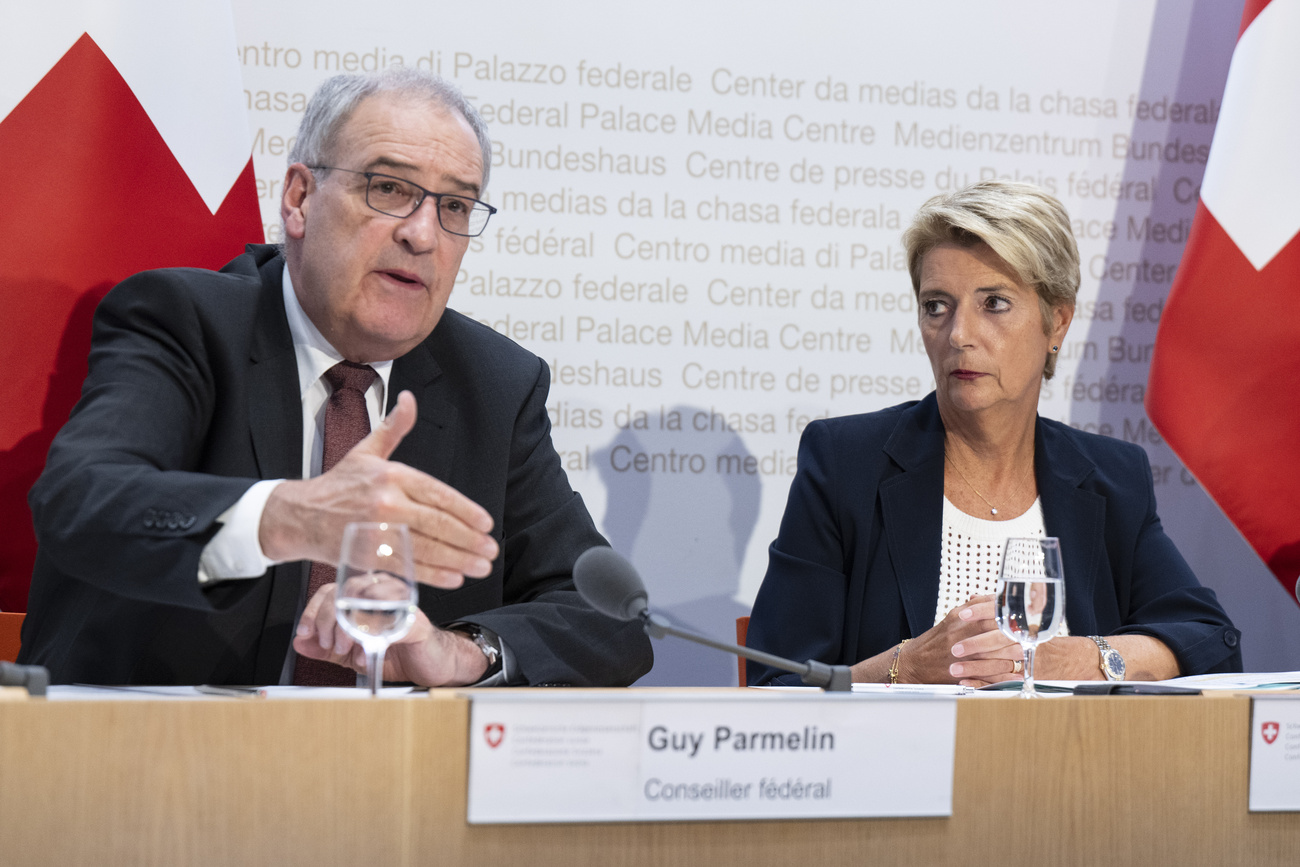 karin keller-sutter e guy parmelin