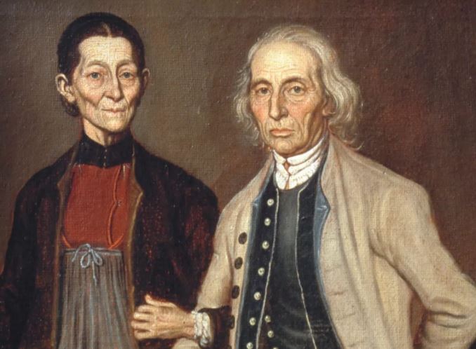 Йозеф Райнхард, картина «Hans Dähler, Seckell Meister [казначей], Hässly im Grund, Frau Anna Otth», 1790.