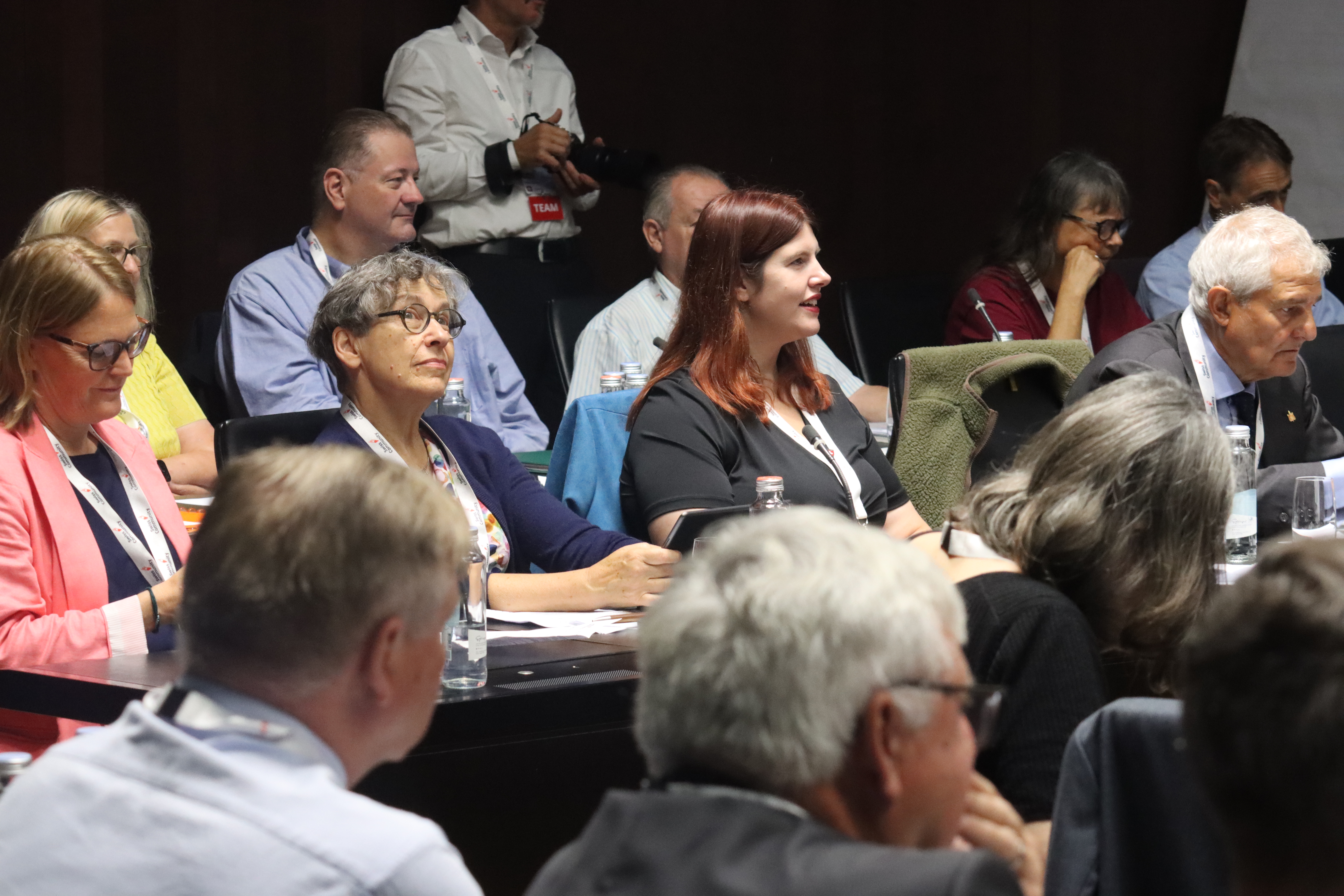 On Friday, the new delegates took part in workshops to prepare for their term of office.