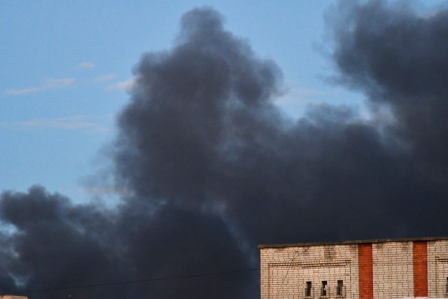 Russian Strikes in Western Ukraine: Casualties and Damage Scene from recent strikes in Ukraine