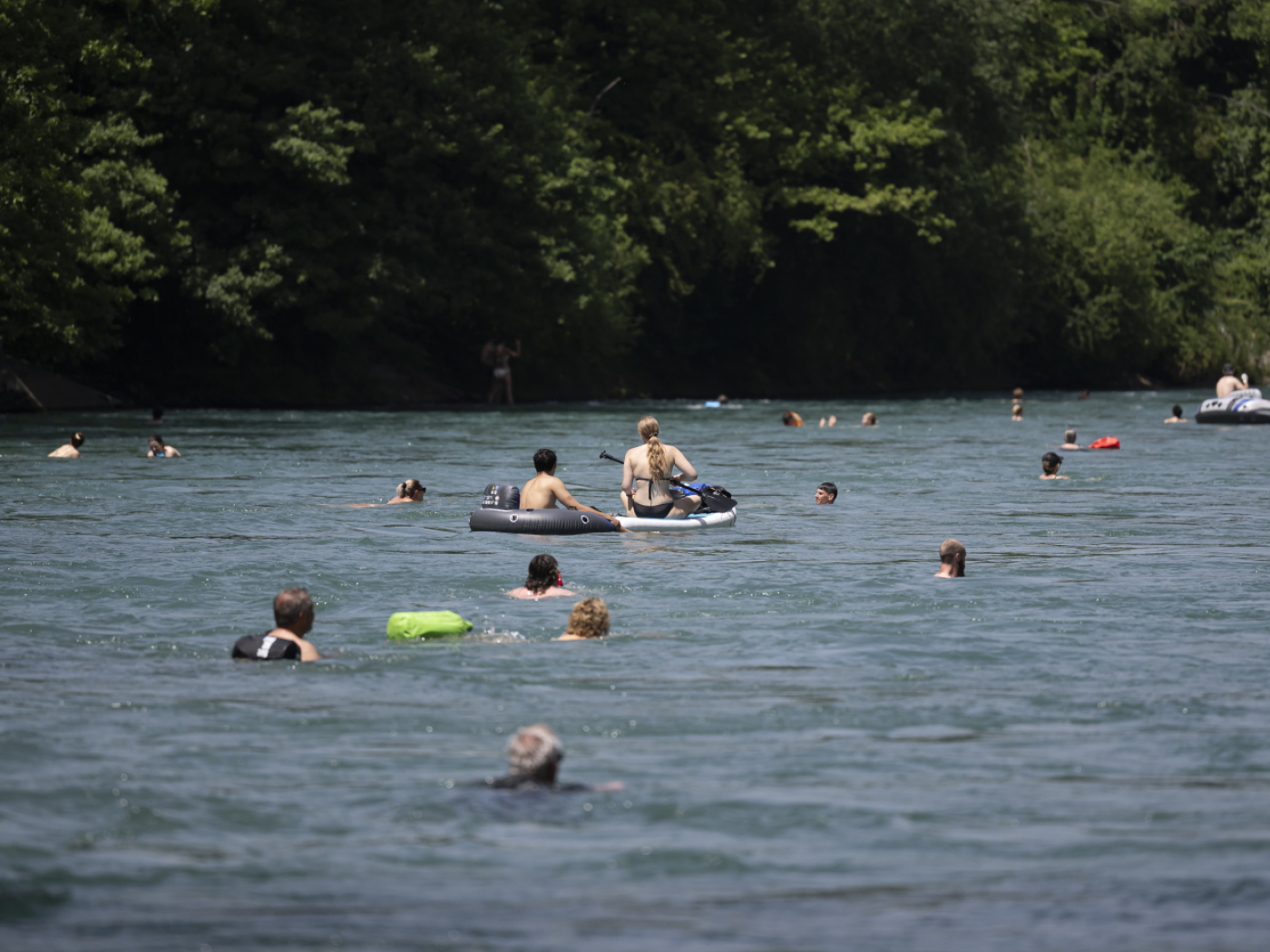 Swimming and boating banned on the Aare in Bern due to construction work