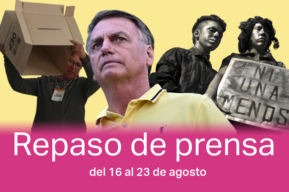 La debacle del MAS en Bolivia; la lucha contra los feminicidios en Suiza y España; y Bolsonaro habría planeado huir a Argentina