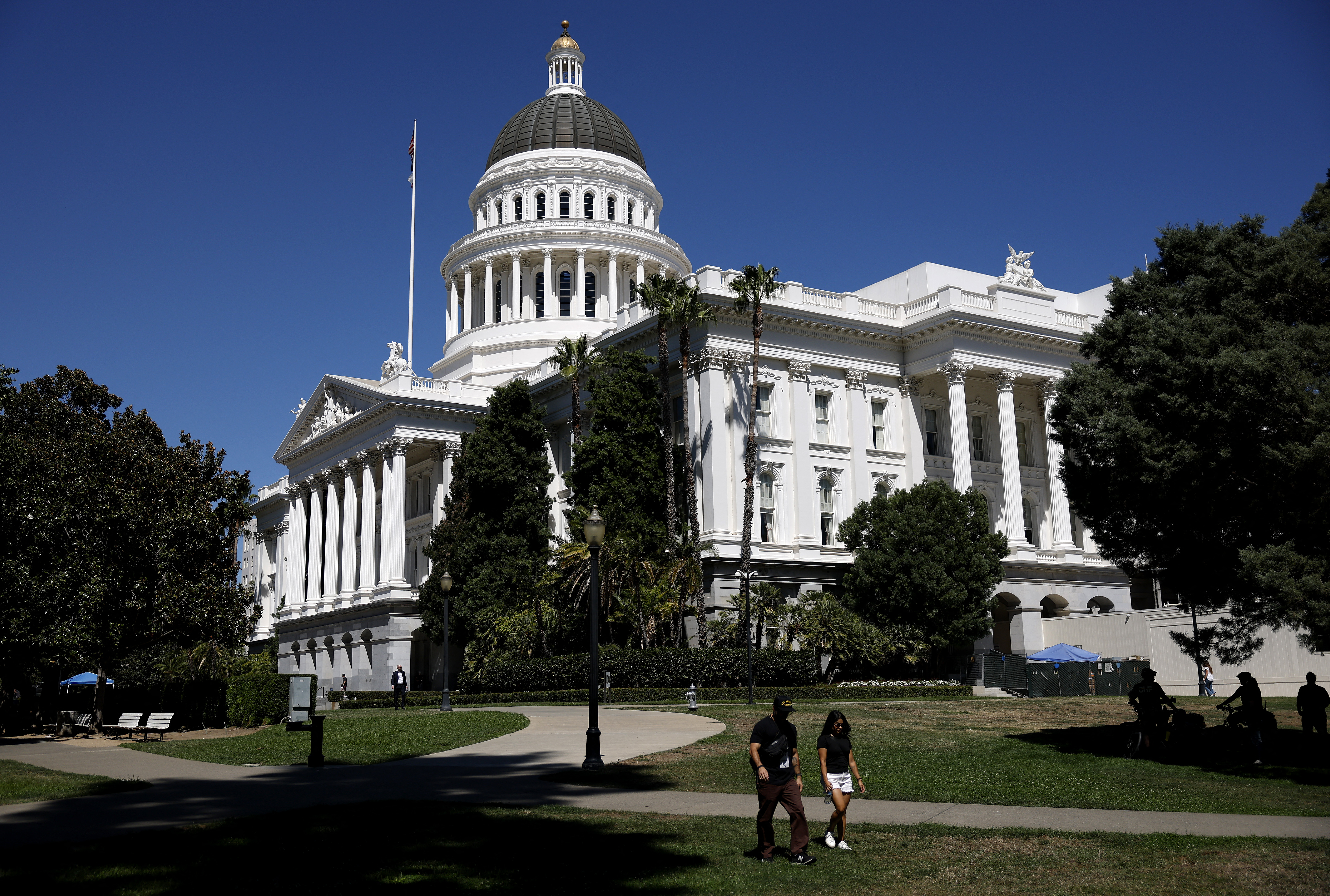 Dave Lesher, founder of "CalMatters", wants to ensure more transparency in politics from Sacramento. The picture shows the California State Capitol.