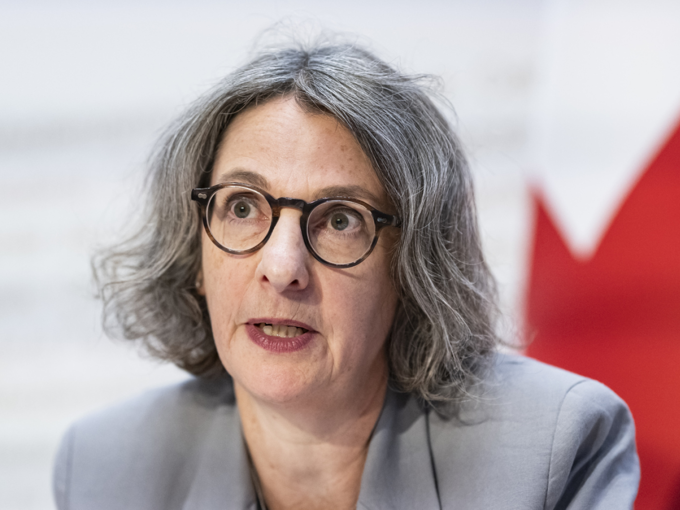 la direttrice dell'Ufficio federale della sanità pubblica (UFSP) Anne Lévy