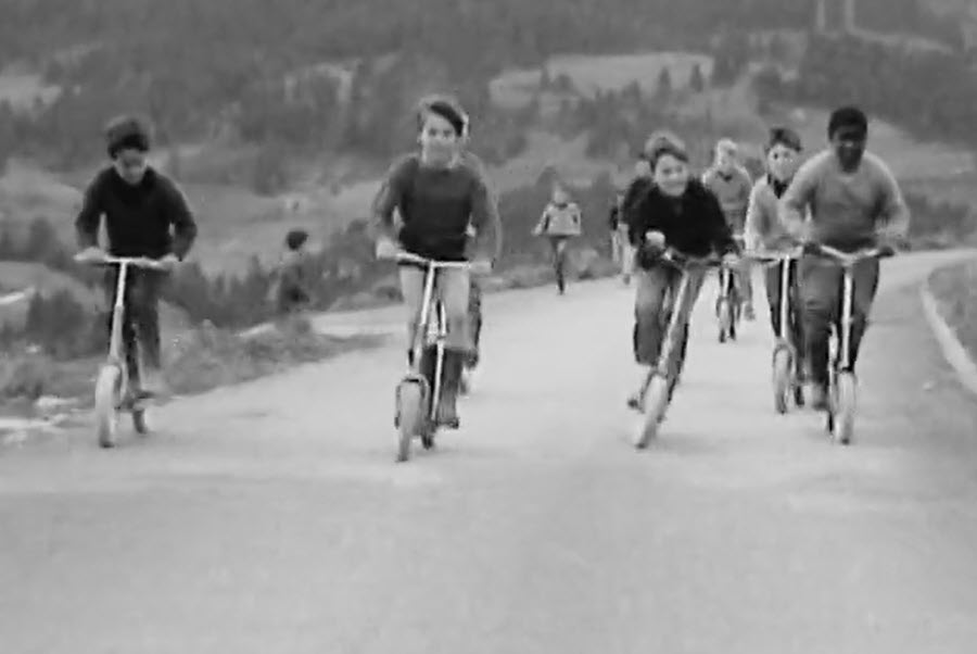 1969: à toute allure dans les rues d’Icogne
