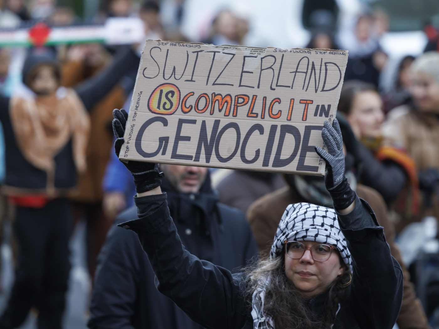 Investigation opened after drive through Lausanne pro-Palestine demonstration