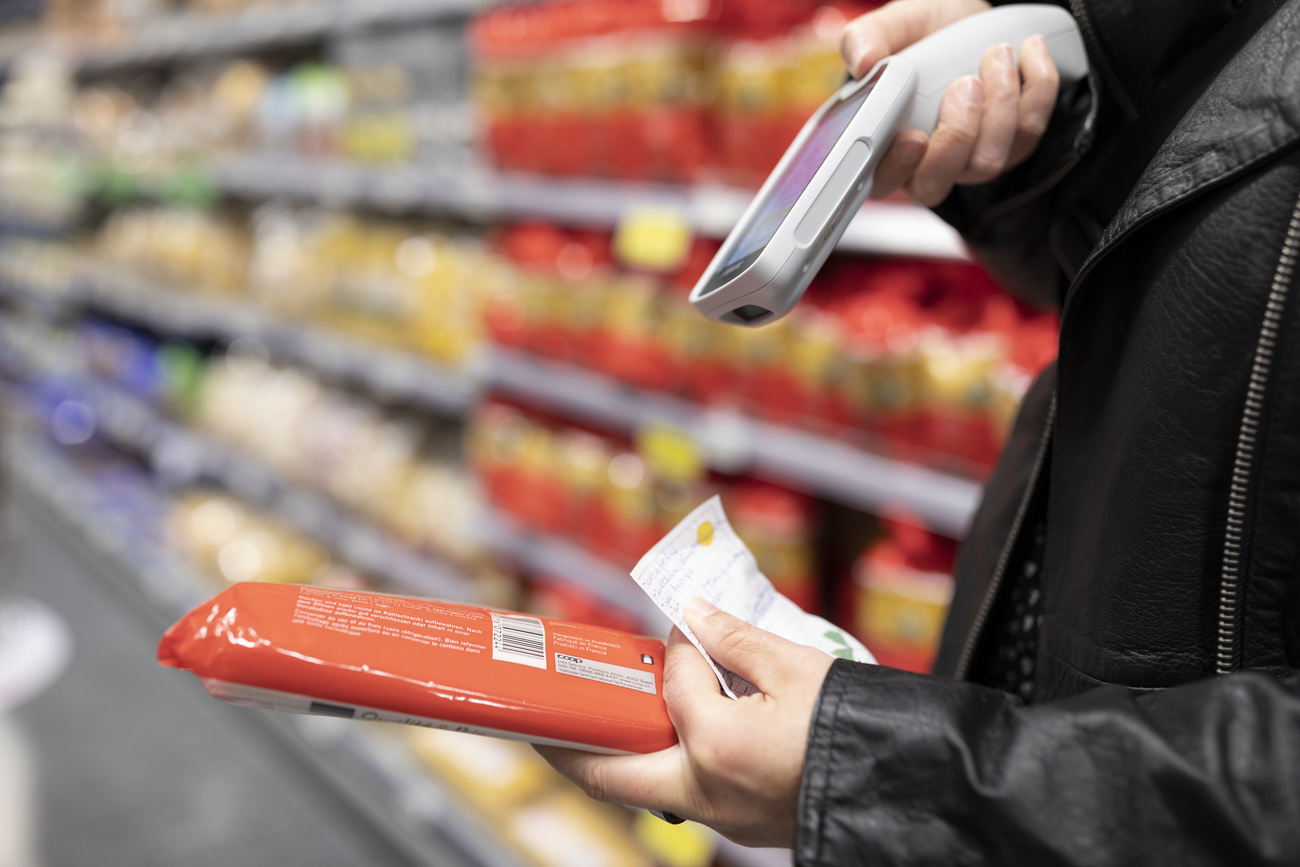 Food at a supermarket in Switzerland