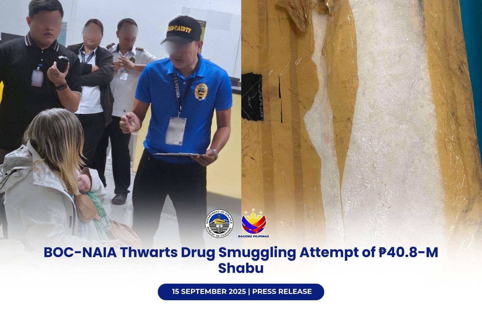 Arrestation d'une Suissesse par les douanes de Philippines