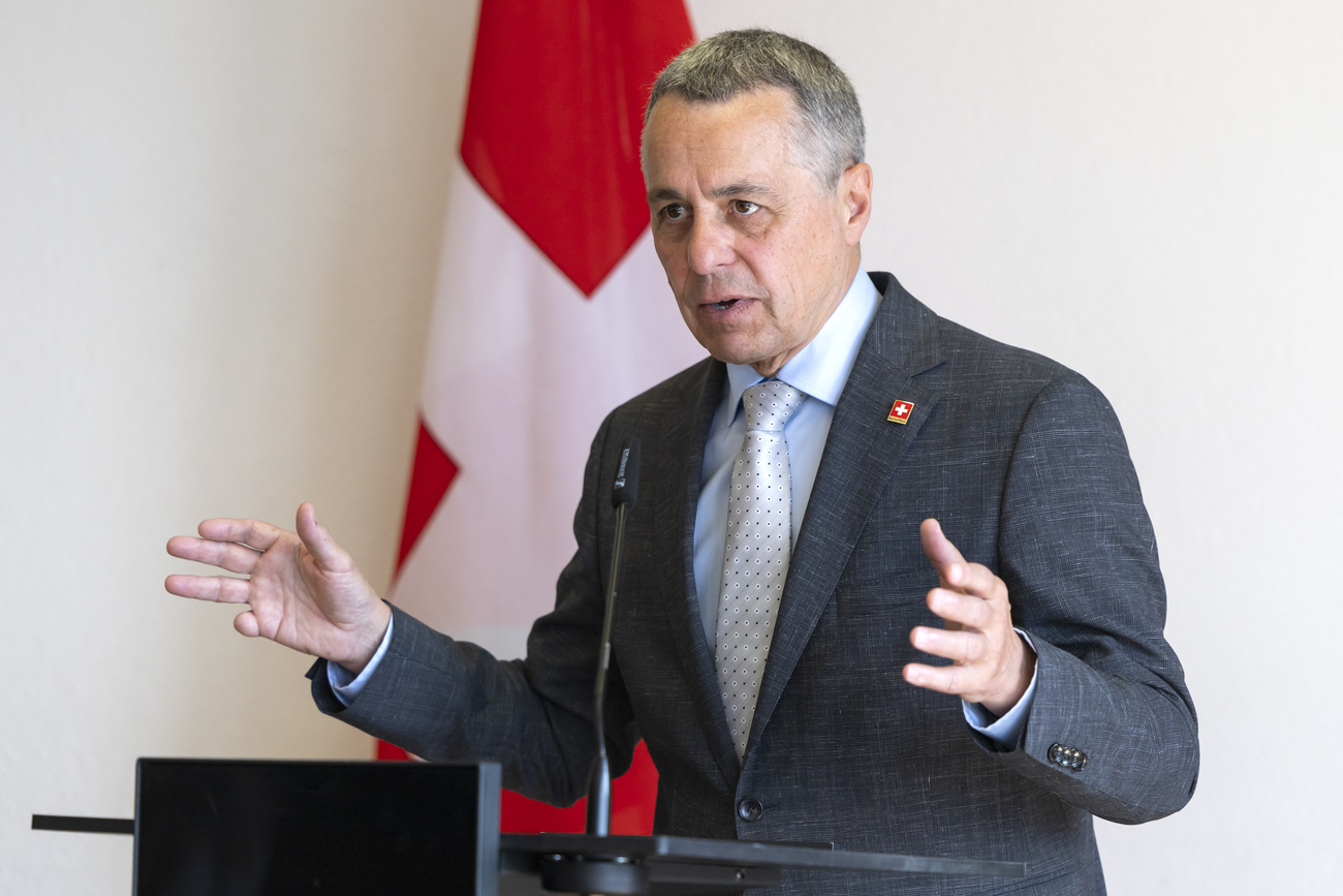 Swiss foreign minister Ignazio Cassis