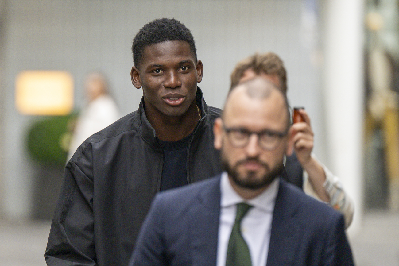 Swiss footballer Breel Embolo in court