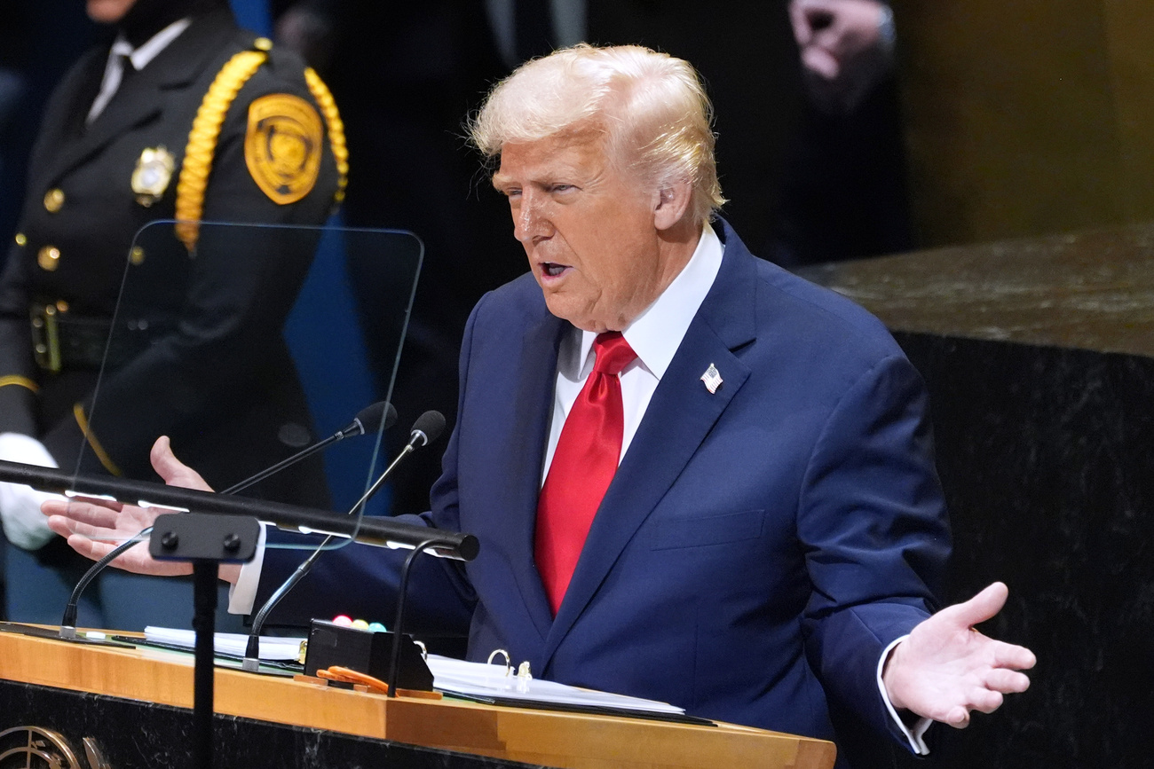 Donald Trump ha parlato martedì alle Nazioni Unite