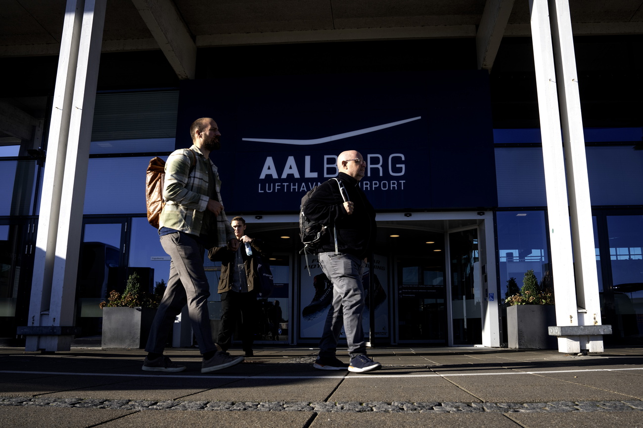 entrata aeroporto aalborg