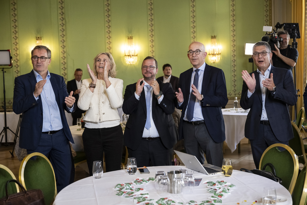 Politiker freuen sich über das Abstimmungsresultat