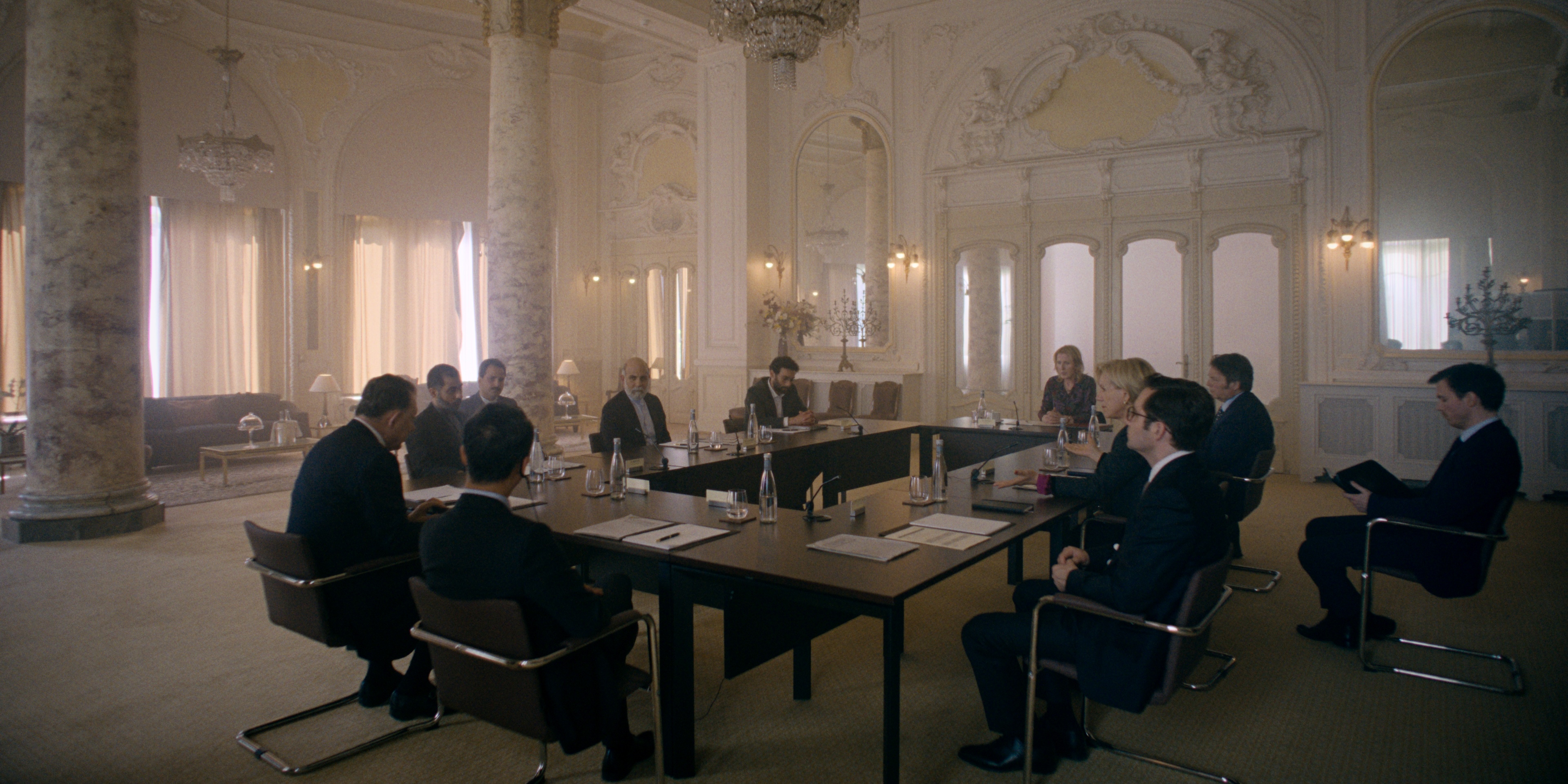 Scene of 'The Deal': a fast-paced political thriller, it was based on the multilateral negotiations on the Iranian nuclear program that took place in Geneva in 2015. The series, though, is a fictional take on those events.