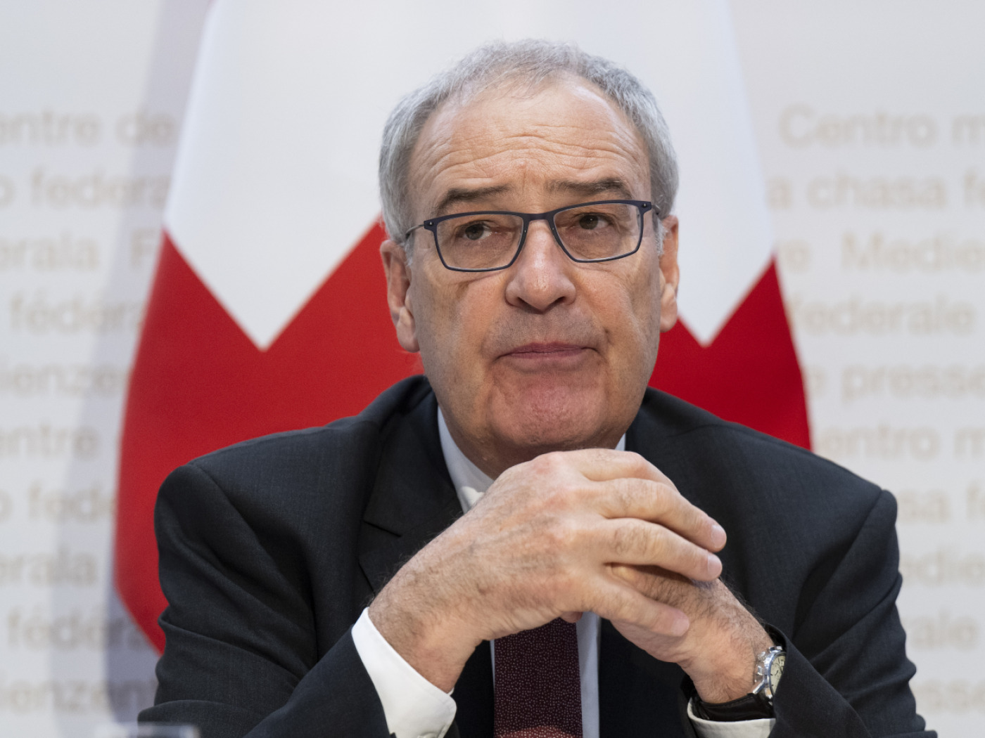 Parmelin speaks of "constructive meetings" in Washington