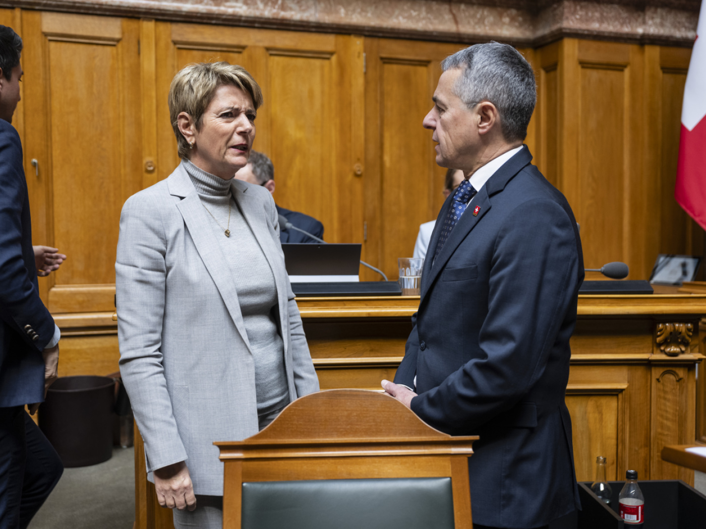 karin keller sutter e ignazio cassis