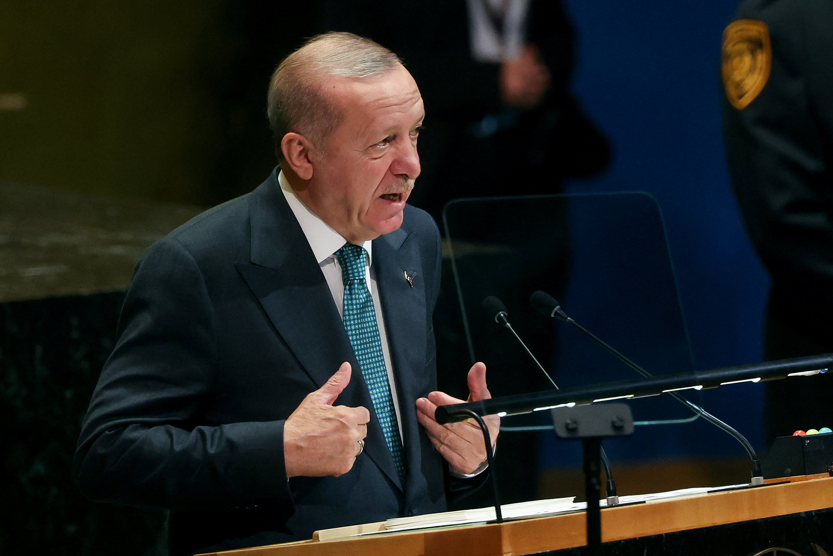 أردوغان يدعو دول العالم للاعتراف بدولة فلسطينية