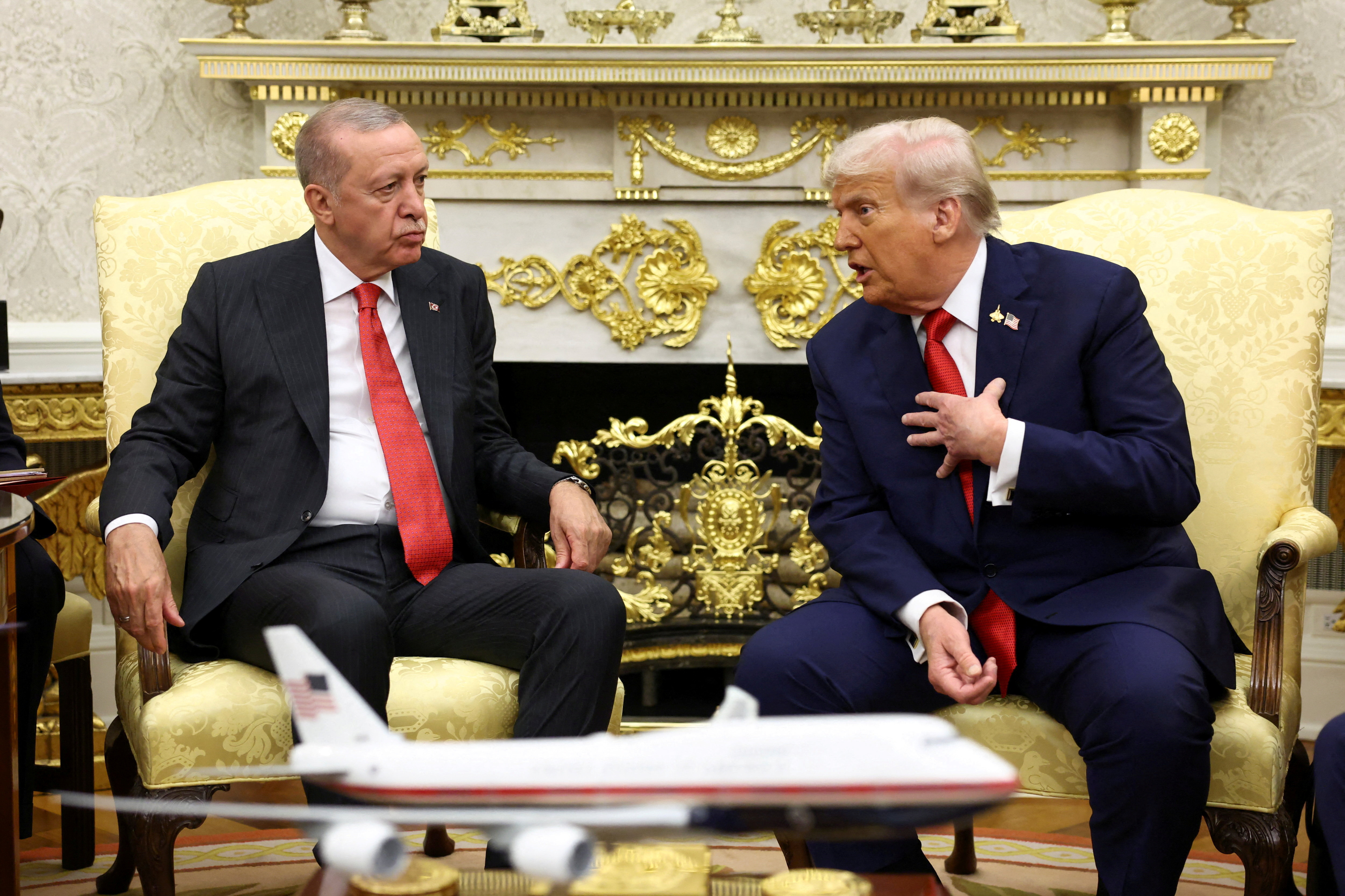 أردوغان يشيد بجهود ترامب لإنهاء الحرب على غزة