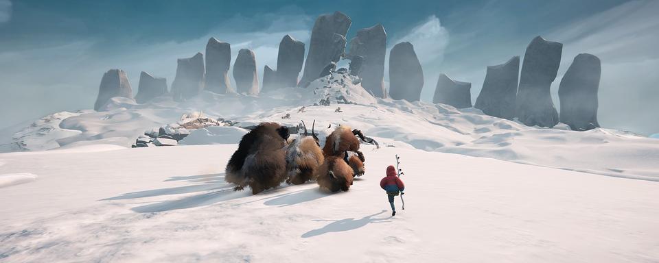 Dans ce jeu, aucune difficulté réelle ne vient perturber le voyage. Seuls quelques puzzles environnementaux viennent ponctuer la progression. Tout le reste invite à la contemplation, renforcée par une bande-son interactive qui épouse chaque pas du troupeau.