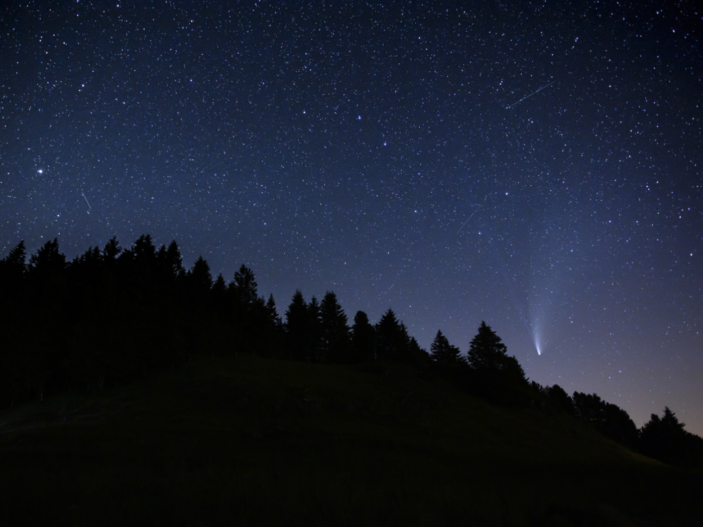 Lemmon comet visible in the evening sky in the coming weeks