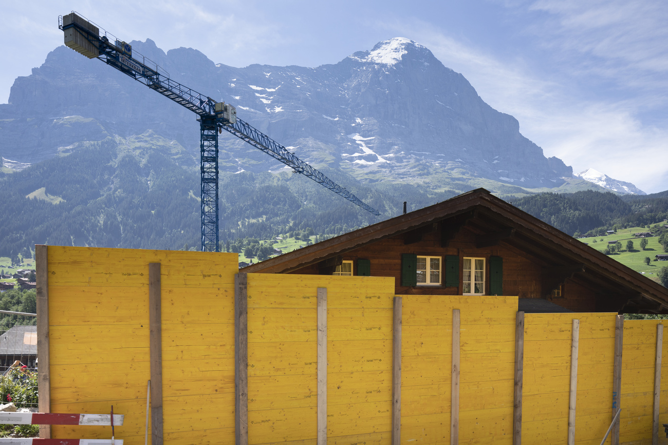 chalet in costruzione