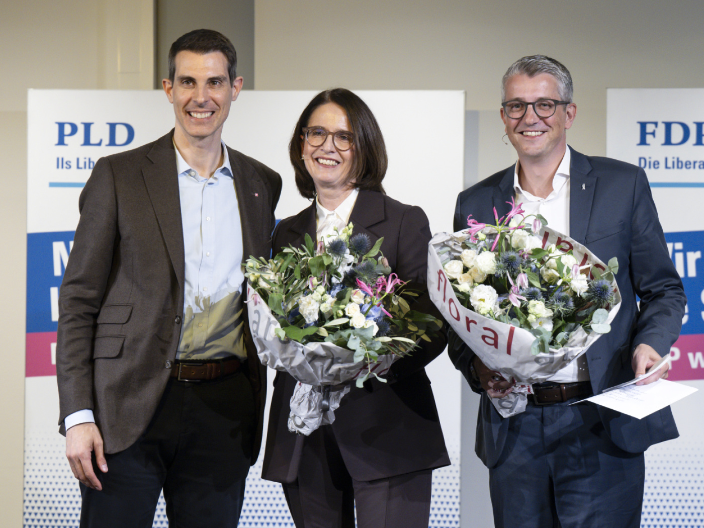 FDP Assembly: Vincenz-Stauffacher and Mühlemann co-chairmen