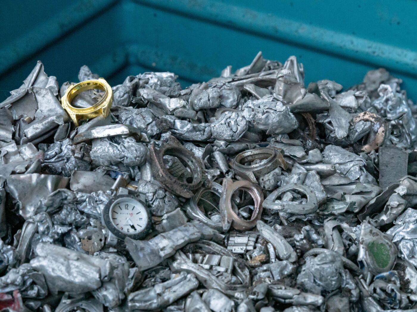Major operation to destroy fake Swiss watches